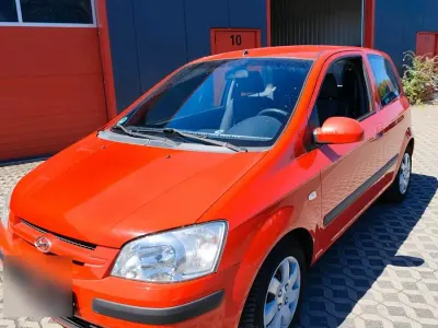 Gebraucht Hyundai Getz 90 PS (66 kW) 2003 Rot Kleinwagen