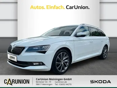 Gebraucht Skoda Superb LAURIN & KLEMENT 179 PS (131 kW) 2018 Weiß Kombi