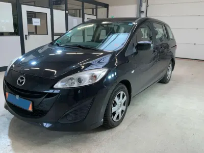 Gebraucht Mazda 5 Prime-Line 116 PS (85 kW) 2012 Schwarz Van / Kleinbus
