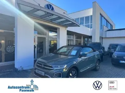 Brugt VW T-Roc Cabriolet Move 116 HK (85 kW) 2024 Blå Cabriolet