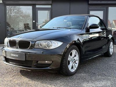 Schwarz Gebraucht 2008 BMW 120 Cabriolet Efficient Dynamics Cabrio | 8.950 € (Fairer Preis)