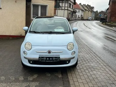Gebraucht Fiat 500 100 PS (73 kW) 2008 Blau Kleinwagen