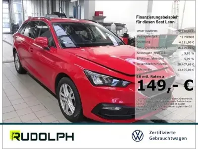Gebraucht Seat Leon ST Style 150 PS (110 kW) 2024 Reinrot Kombi