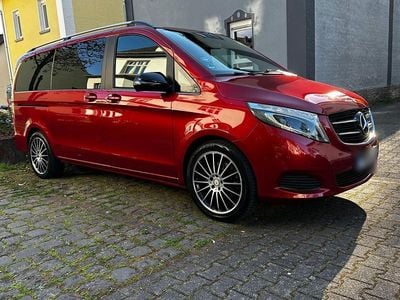 Usata Mercedes V250 Edition 204 CV (150 kW) 2018 Rosso Monovolume