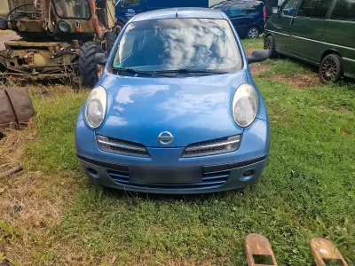 Gebraucht Nissan Micra 2005 Blau Kleinwagen