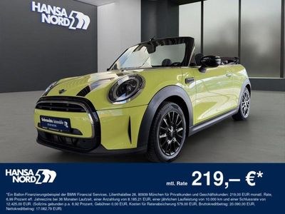 Gebraucht Mini Cooper Cabriolet 136 PS (100 kW) 2022 Gelb / zesty yellow Cabrio