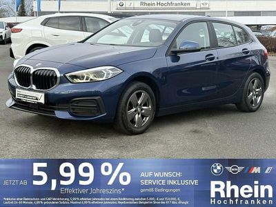 Blau Gebraucht 2022 BMW 118 Advantage Kleinwagen | 17.740 € (Fairer Preis)