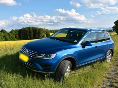 Używany VW Touareg Terrain Tech 262 KM (192 kW) 2015 Niebieski SUV