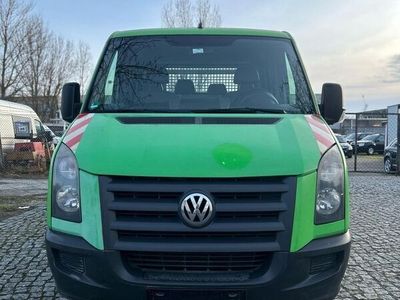 gebraucht VW Crafter Pritsche 35 mittel L2 Doppelkabine/ TÜV