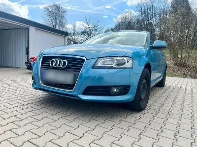Gebraucht Audi A3 125 PS (91 kW) 2009 Blau Kleinwagen