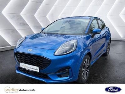 Desert island blue metallic Gebraucht 2022 Ford Puma ST-Line X SUV | 21.420 € (Guter Preis)