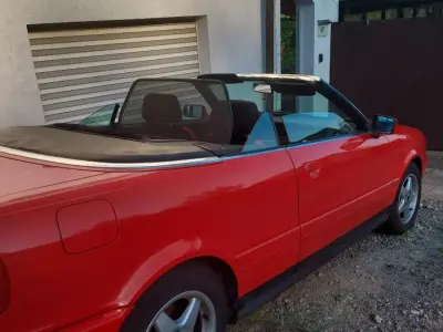 Gebraucht Audi Cabriolet 116 PS (85 kW) 1993 Rot Cabrio