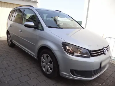 Gebraucht VW Touran Comfortline 105 PS (77 kW) 2010 Silber Van / Kleinbus