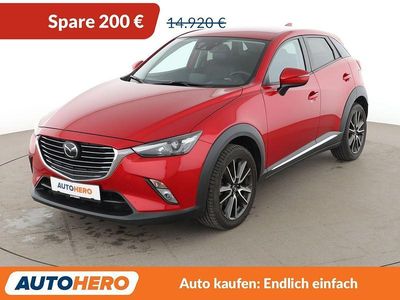 Gebraucht Mazda CX-3 Sports-Line 120 PS (88 kW) 2016 Rot SUV
