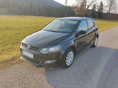 Gebraucht VW Polo Match 69 PS (50 kW) 2012 Schwarz Kleinwagen