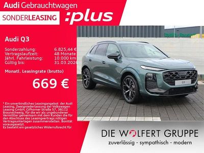 Gebraucht Audi Q3 Ambiente 265 PS (194 kW) 2025 Salbeigrün metallic SUV