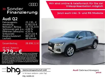 Gebraucht Audi Q2 Advanced Plus 150 PS (110 kW) 2023 Grau SUV