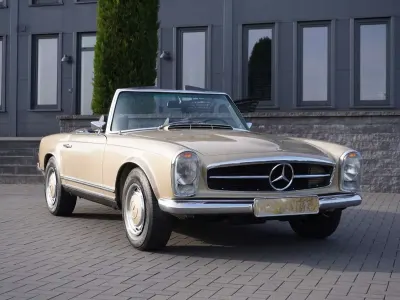 Gebraucht Mercedes SL280 170 PS (125 kW) 1969 462 tunisbeigemet. Cabrio
