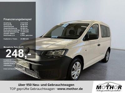 Gebraucht VW Caddy Basis 114 PS (83 kW) 2021 Candyweiß Van / Kleinbus