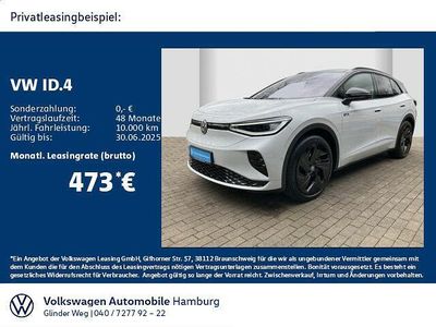 Gletscherweiß metallic/schwarz Gebraucht 2023 VW ID.4 GTX SUV | 44.790 €