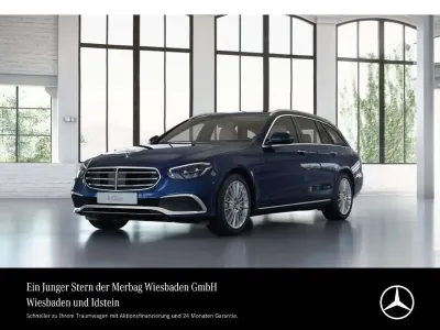 Brugt Mercedes E400 Exclusive 330 HK (242 kW) 2023 Blå Stationcar