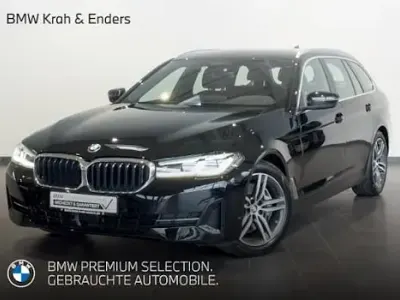 Begagnad BMW 540 Sport Line 340 HK (250 kW) 2022 Svart Kombi