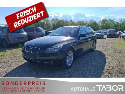 Gebraucht BMW 525 197 PS (144 kW) 2008 Saphirschwarz Kombi