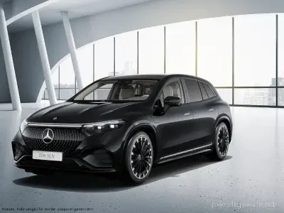 Gebraucht Mercedes EQS580 Premium 400 kW (544 PS) 2023 Metalliclack obsidianschwarz SUV