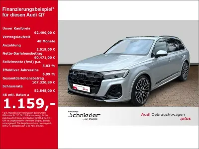 Gebraucht Audi Q7 Business 394 PS (289 kW) 2025 Satellitsilber metallic SUV