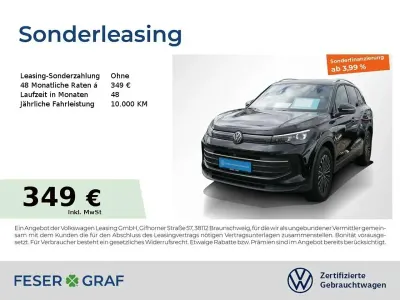 Gebraucht VW Tiguan Goal 150 PS (110 kW) 2025 Grenadillschwarz metallic SUV