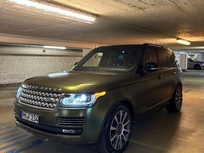 Gebraucht Land Rover Range Rover Autobiography 340 PS (250 kW) 2015 Schwarz SUV
