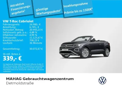 Używany VW T-Roc Cabriolet IQ Drive 150 KM (110 kW) 2022 Szary Kabriolet