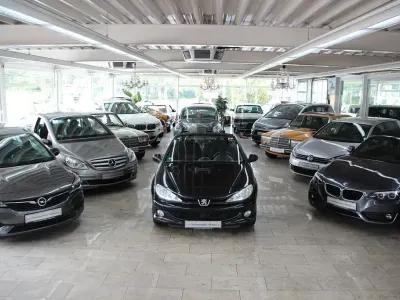 Gebraucht Peugeot 206 CC Filou 109 PS (80 kW) 2005 Schwarz Cabrio