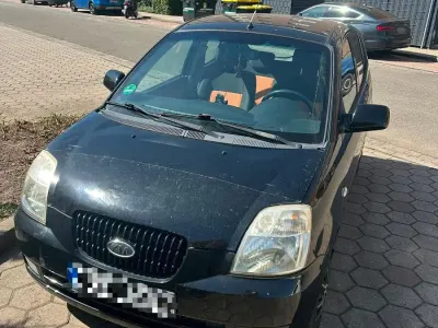 Gebraucht Kia Picanto 60 PS (44 kW) 2007 Schwarz Kleinwagen