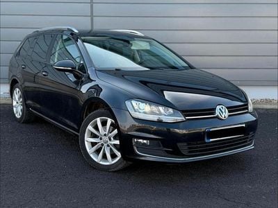 Gebraucht VW Golf VII Allstar 150 PS (110 kW) 2016 Schwarz Kombi