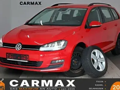 Gebraucht VW Golf VII Comfortline 125 PS (91 kW) 2015 Rot Kombi