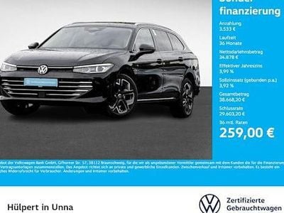 Gebraucht VW Passat Elegance 150 PS (110 kW) 2025 Schwarz Kombi