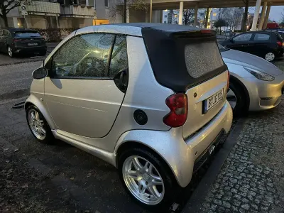 Gebraucht Smart ForTwo Cabrio Brabus 75 PS (55 kW) 2005 Silber Cabrio