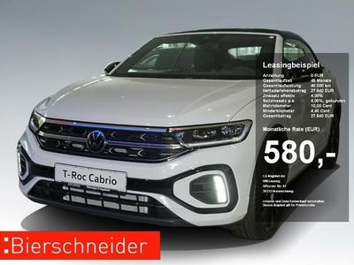 Neu VW T-Roc Cabriolet R-line 150 PS (110 kW) 2026 Pure white / schwarz Cabrio
