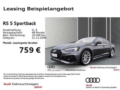 Gebraucht Audi RS5 Sportback Sport 450 PS (330 kW) 2024 Grau Limousine