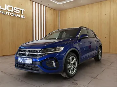 Second-hand VW T-Roc R-line 150 CP (110 kW) 2022 Albastru SUV