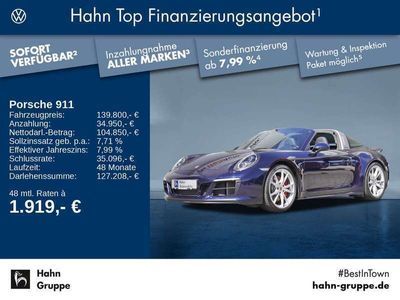 gebraucht Porsche 911 Targa 4 GTS Liftsystem Bose Cam PDLS+ Navi