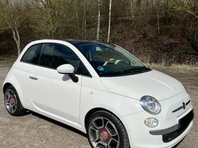 Gebraucht Fiat 500 Abarth 69 PS (50 kW) 2015 Weiß Kleinwagen