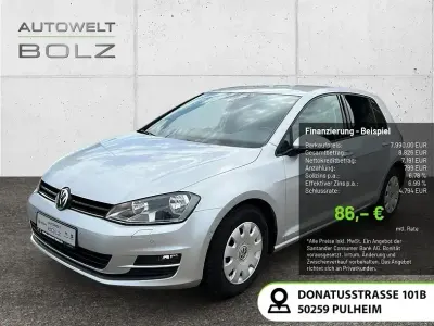 Gebraucht VW Golf VII Trendline 86 PS (63 kW) 2013 Silber Limousine