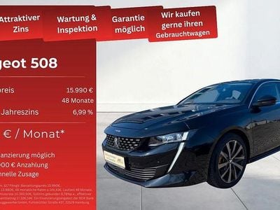 Gebraucht Peugeot 508 Allure 163 PS (119 kW) 2019 Schwarz Limousine