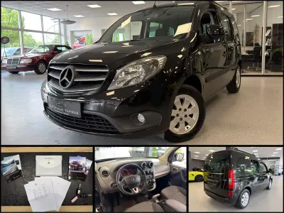 Gebraucht Mercedes Citan 111 110 PS (80 kW) 2015 Schwarz Van / Kleinbus