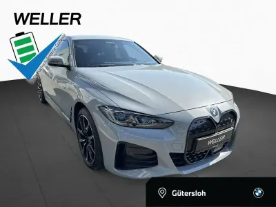 Gebraucht BMW i4 M Sport 250 kW (340 PS) 2023 Brooklyn grau (grau) Limousine