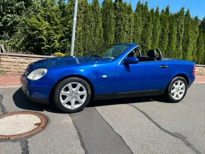 Gebraucht Mercedes SLK200 136 PS (100 kW) 1999 Blau Cabrio