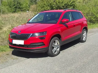 Gebraucht Skoda Karoq Style 150 PS (110 kW) 2019 Rot SUV