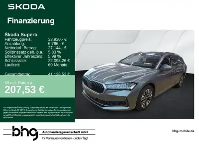 Gebraucht Skoda Superb Selection 150 PS (110 kW) 2025 Grau Kombi